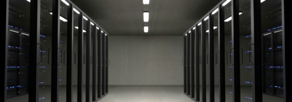 This is a picture of a data centre