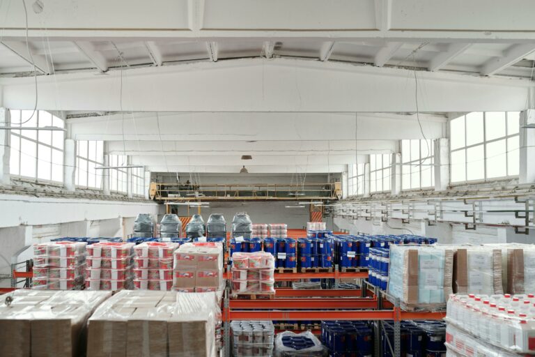 This is a picture of distribution centre