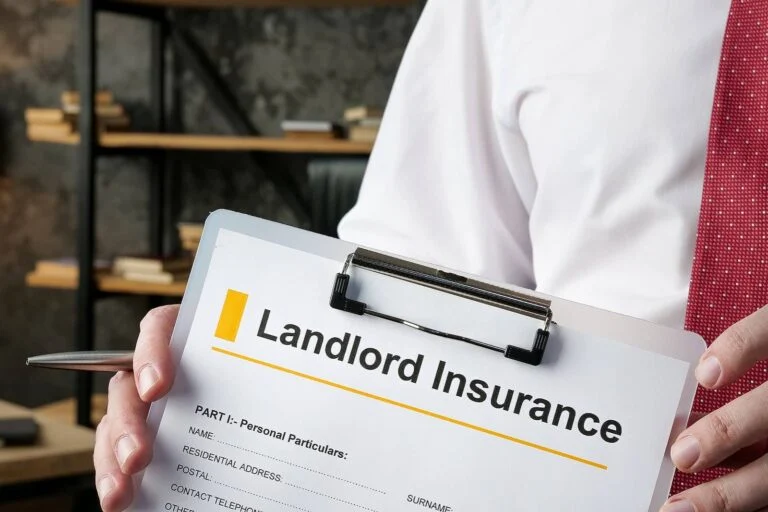 Landlord discussing insurance options with a representative in Texas