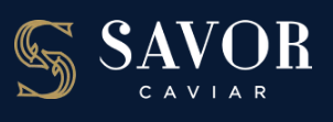 This is an image of the Savor Caviar logo